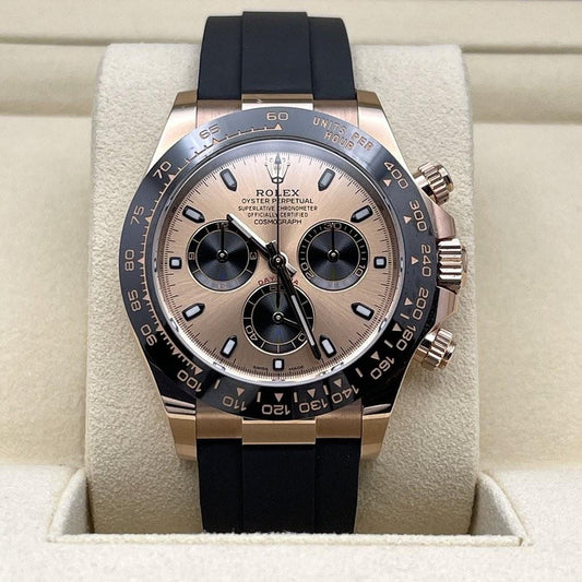 Rolex Cosmograph Daytona Pink Dial Watch 116515LN-0059