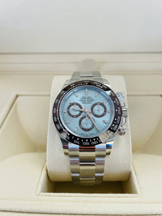 Rolex Cosmograph Daytona Platinum Diamonds Men's Watch 126506-0002