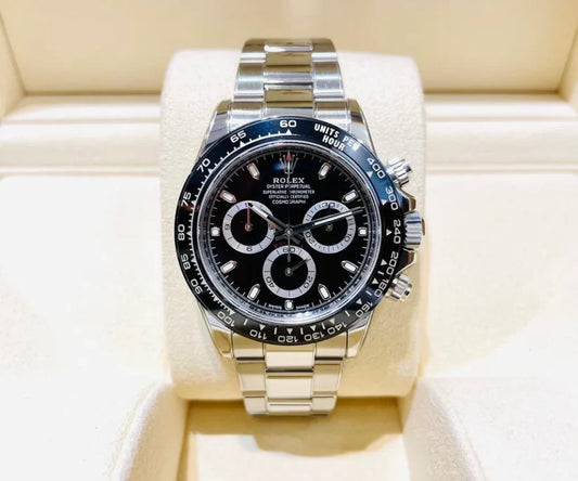 Rolex Cosmograph Daytona Men's Black Dial Oystersteel Watch 116500LN-0002